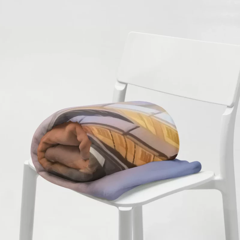 Berlin Friedrichshain 80er – Plaid-Decke