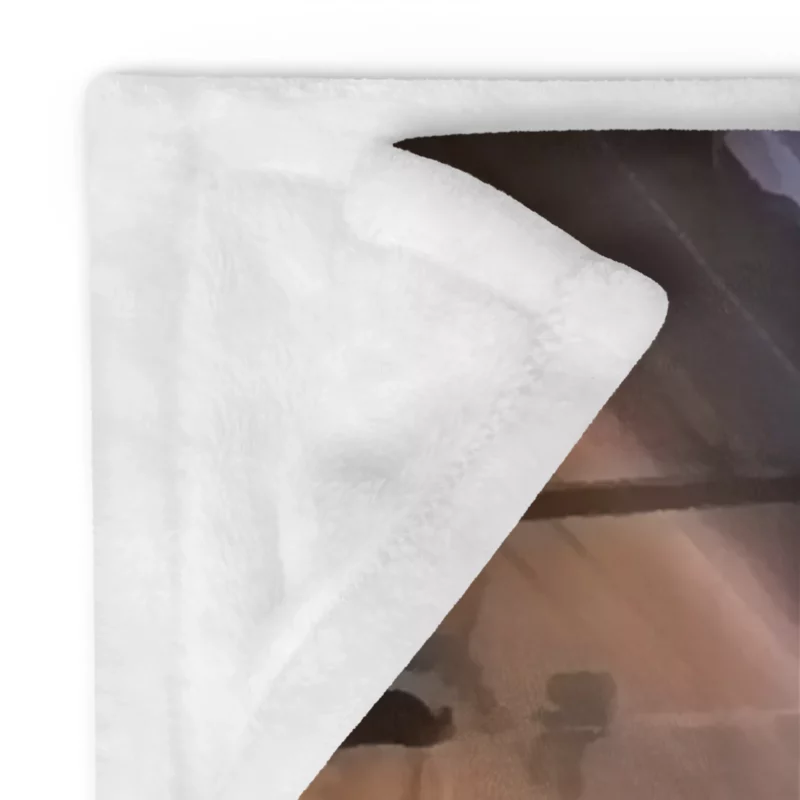 Berlin Friedrichshain 80er – Plaid-Decke