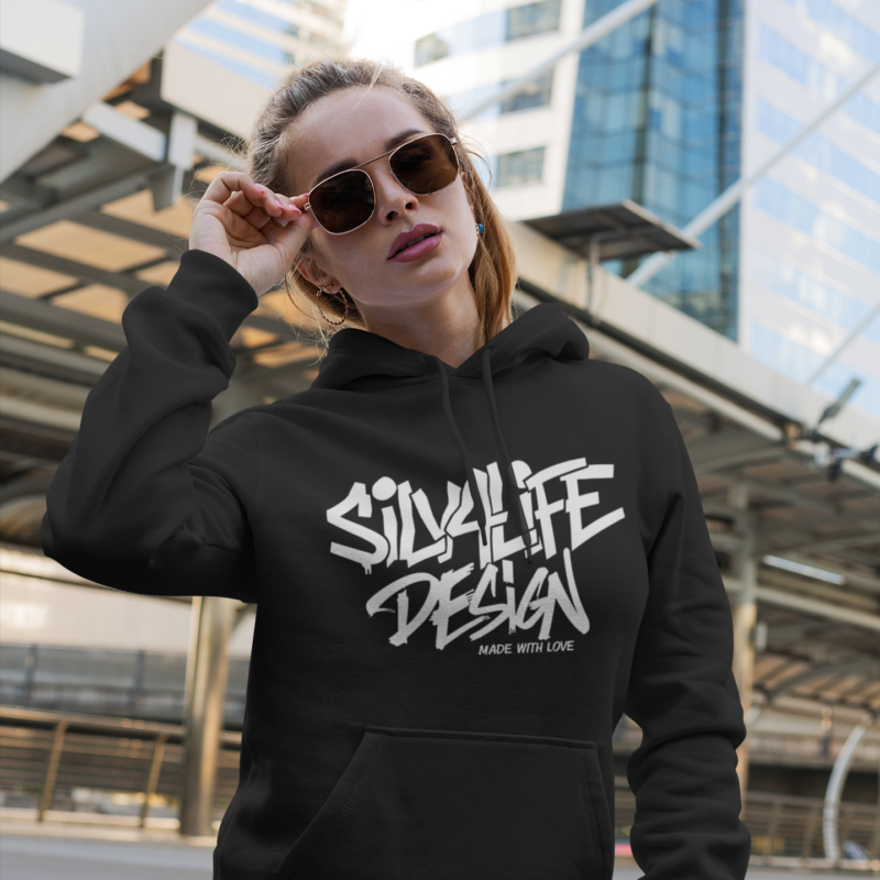 Silv4Life Logo - Premium Unisex Eco Hoodie